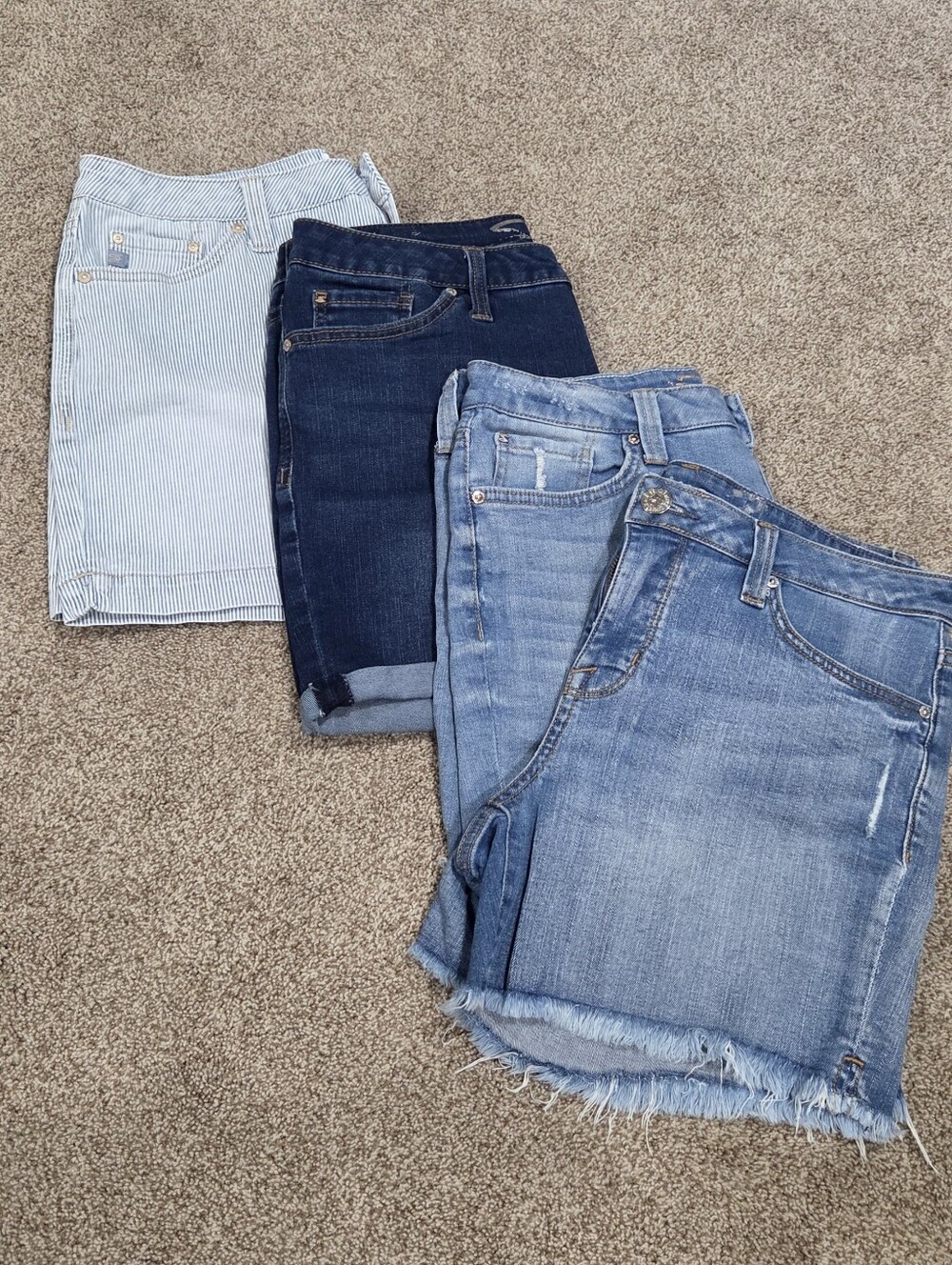 Seven7 Denim Shorts Bundle Size 6 Jean Shorts 4 Pair Lot